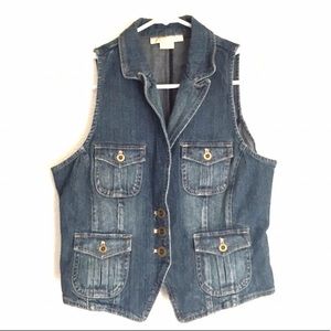 Vintage Michael Kors Denim Vest